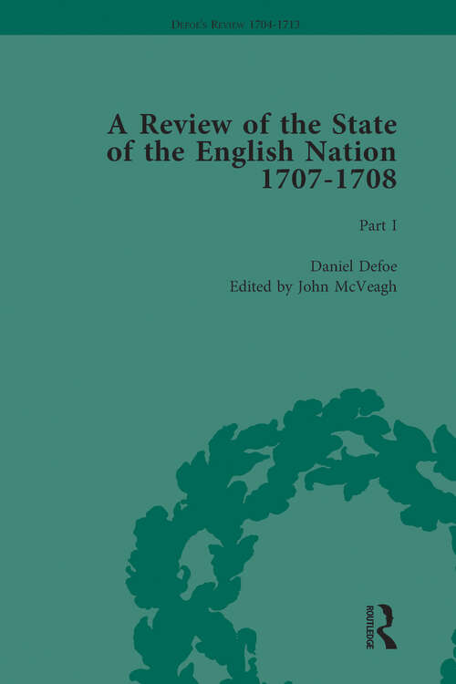 Book cover of Defoe's Review 1704-13, Volume 4 (Defoe's Review 1704–13)