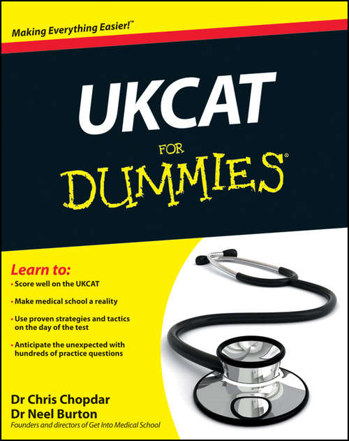 Book cover of UKCAT For Dummies