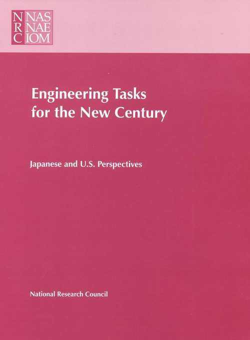 Book cover of Engineering Education Tasks for the New Century: Japanese and U.S. Perspectives