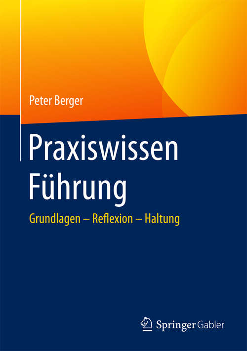 Book cover of Praxiswissen Führung