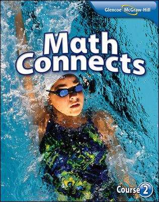 Book cover of Math Connects, Course 2