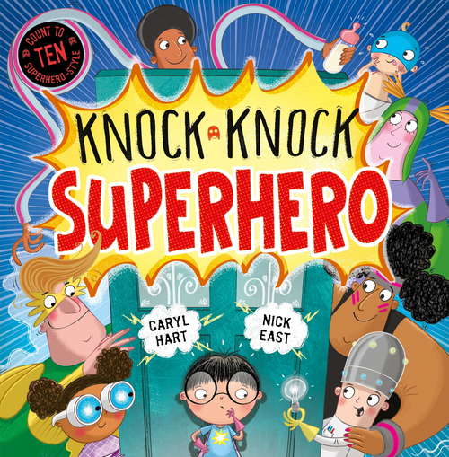 Book cover of Knock Knock Superhero (Knock Knock)