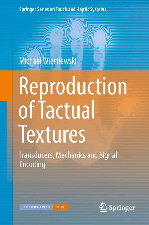 Book cover of Reproduction of Tactual Textures