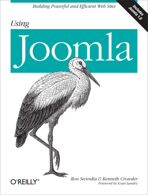 Book cover of Using Joomla