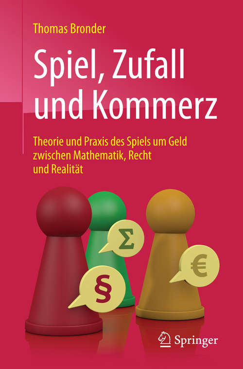 Book cover of Spiel, Zufall und Kommerz