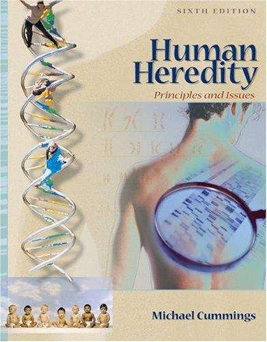 Book cover of Human Heredity : Principles And Issues (Sixth Edition)