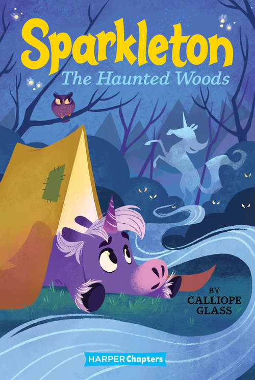 Book cover of Sparkleton #5: The Haunted Woods (HarperChapters)