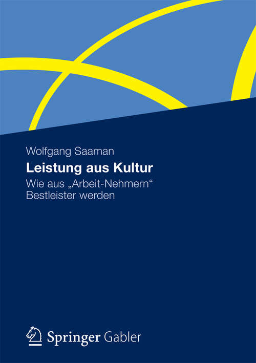 Book cover of Leistung aus Kultur