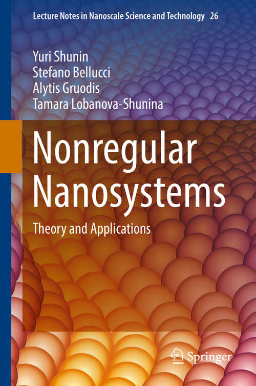 Book cover of Nonregular Nanosystems