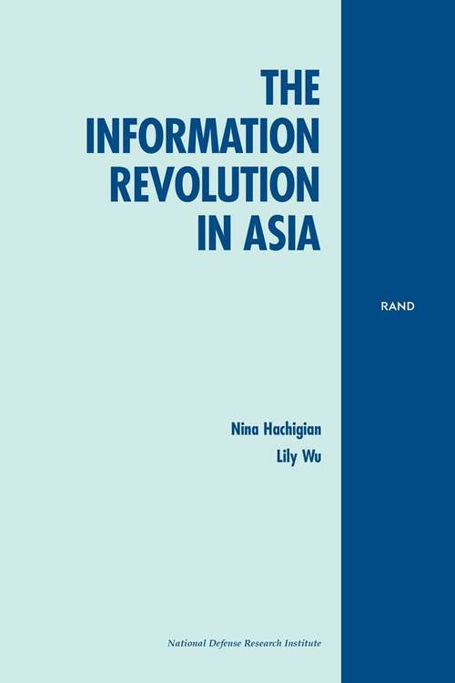 Book cover of The Information Revolution in Asia
