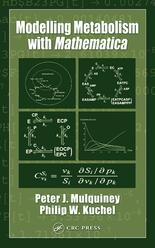 Book cover of Modelling Metabolism with Mathematica (1)