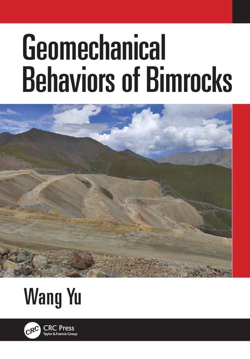 Book cover of Geomechanical Behaviors of Bimrocks