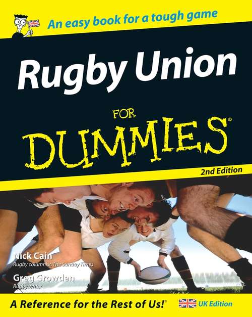 Book cover of Rugby Union for Dummies (2)