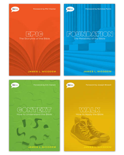 Book cover of Bible Savvy Set of 4 books (New Edition) (Bible Savvy Series)