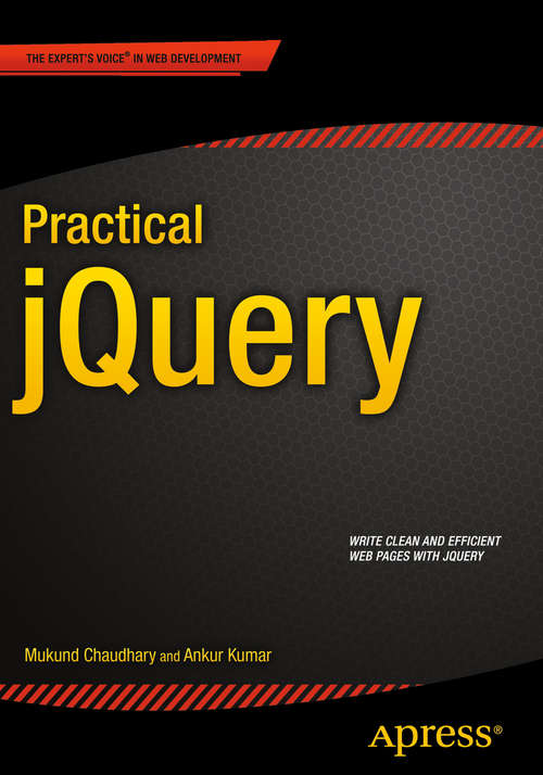 Book cover of Practical jQuery