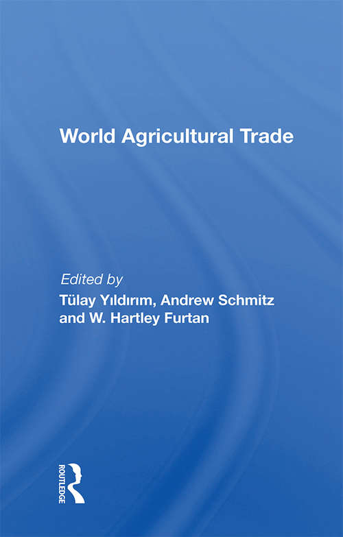 Book cover of World Agricultural Trade