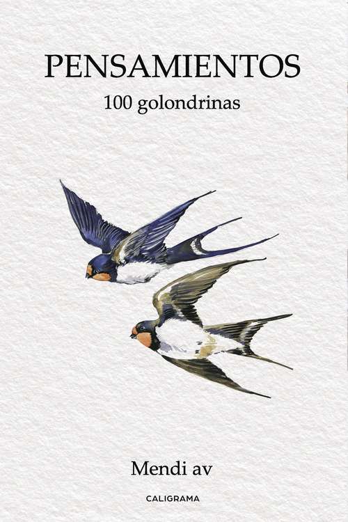 Book cover of Pensamientos: 100 Golondrinas