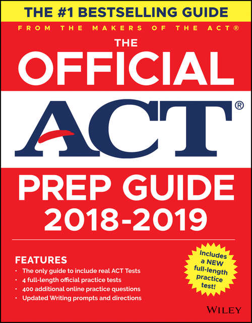 Book cover of The Official ACT Prep Guide (2019)