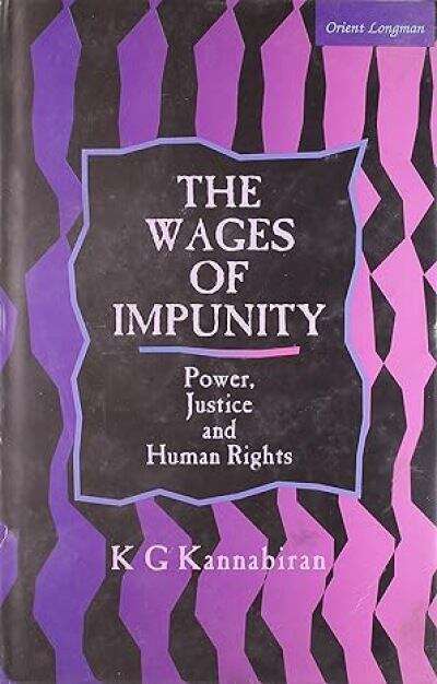 Book cover of Wages of Impunity: Power, Justice and Human Rights