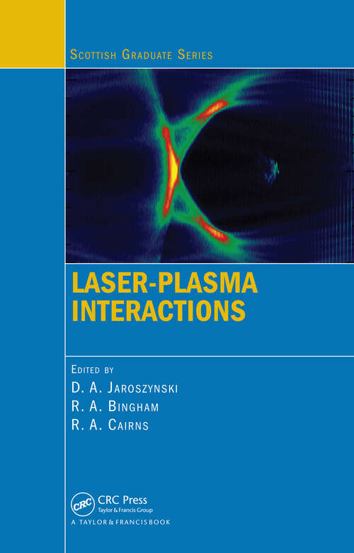 Book cover of Laser-Plasma Interactions (1) (Scottish Graduate Series)