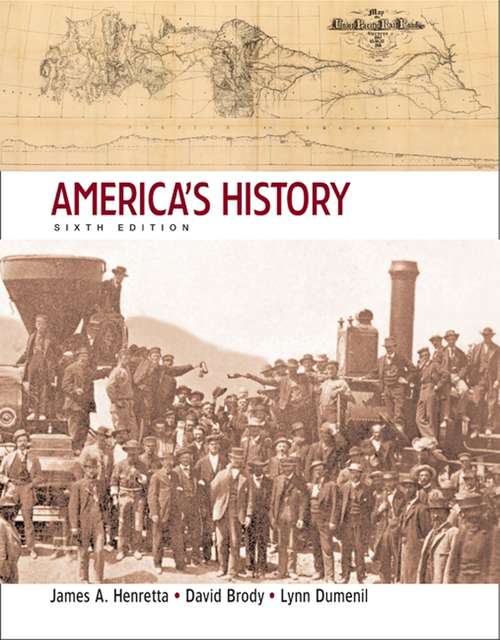 Book cover of America's History, Sixth Edition