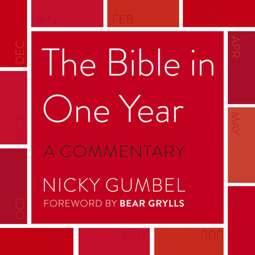 Book cover of The Bible in One Year – a Commentary by Nicky Gumbel