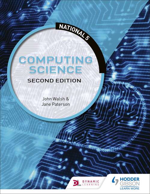 Book cover of National 5 Computing Science, Second Edition