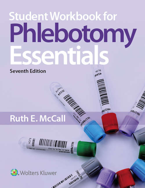 Book cover of Student Workbook for Phlebotomy Essentials (Seventh Edition)