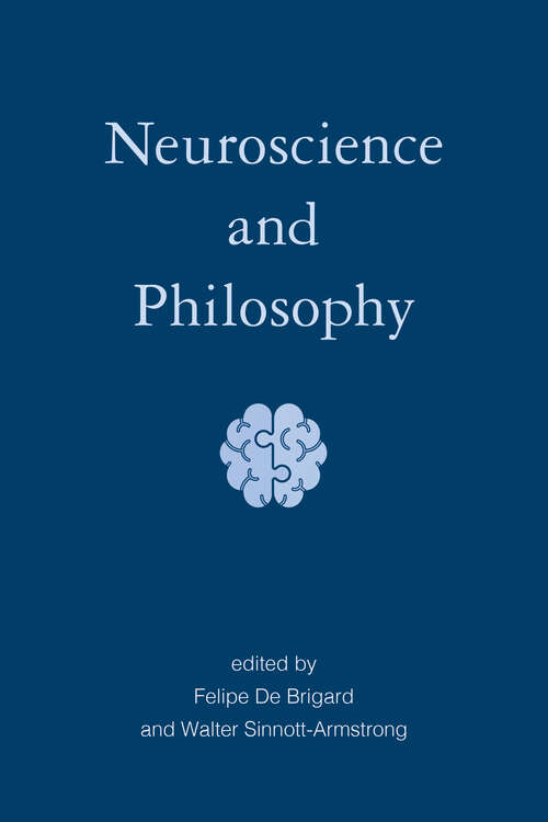 Book cover of Neuroscience and Philosophy