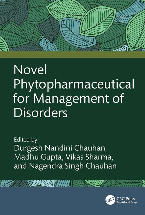 Book cover of Novel Phytopharmaceutical for Management of Disorders