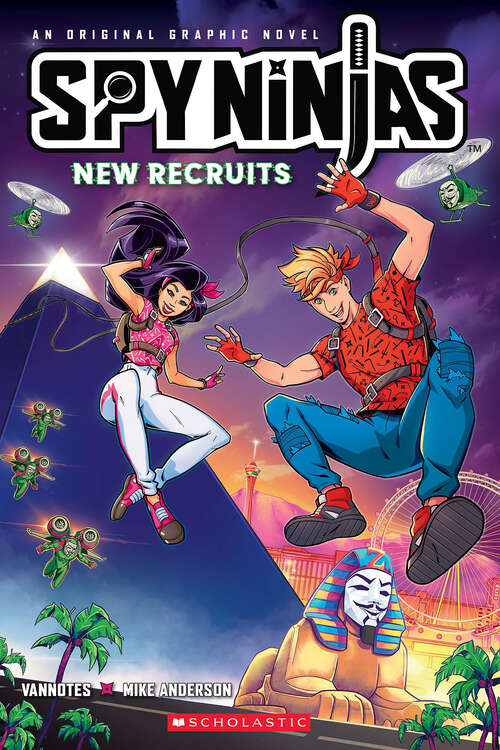 Book cover of Spy Ninjas Official Graphic Novel: New Recruits