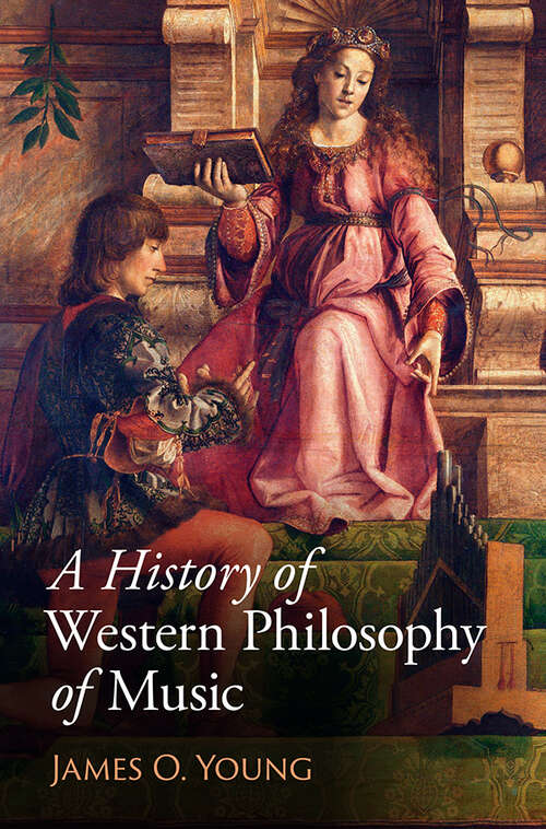 Book cover of A History of Western Philosophy of Music