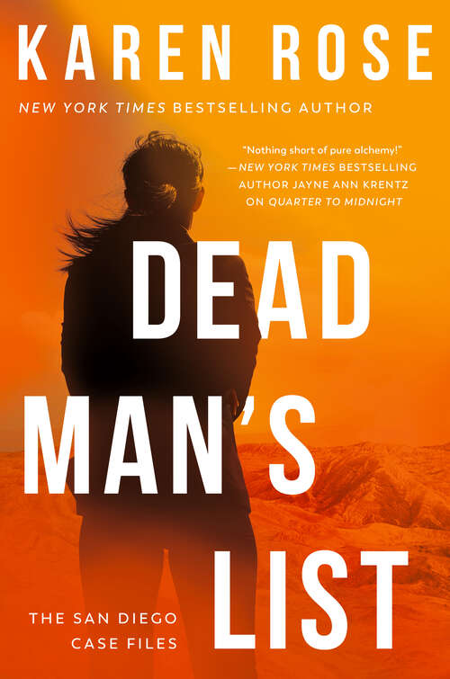 Book cover of Dead Man's List (The San Diego Case Files)