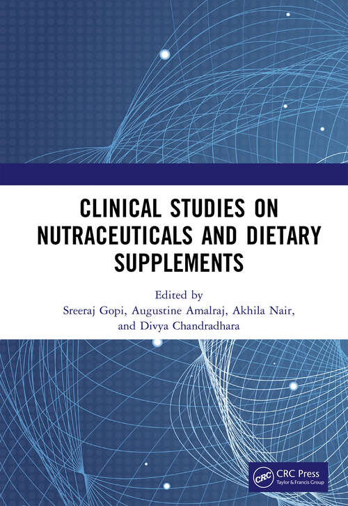 Book cover of Clinical Studies on Nutraceuticals and Dietary Supplements
