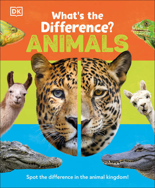 Book cover of What's the Difference? Animals: Spot the difference in the animal kingdom! (Spot the Difference)