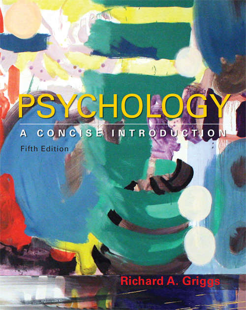 Book cover of Psychology: A Concise Introduction (Fifth Edition)