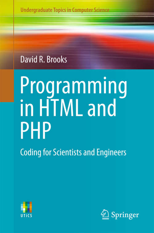 Book cover of Programming in HTML and PHP