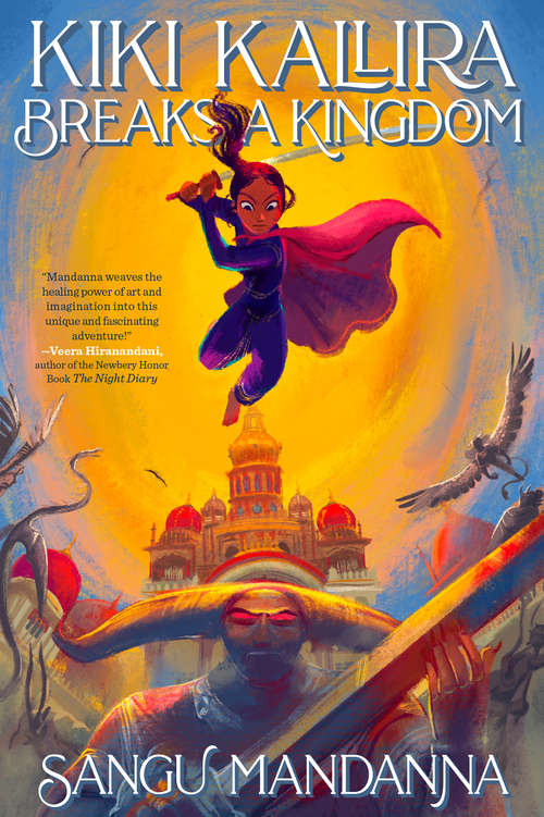 Book cover of Kiki Kallira Breaks a Kingdom (Kiki Kallira #1)