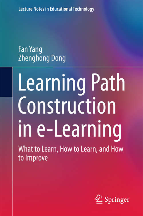 Book cover of Learning Path Construction in e-Learning