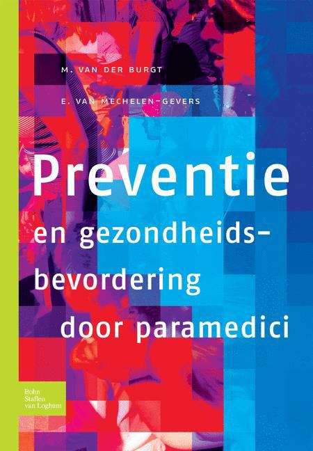 Book cover of Preventie en gezondheidsbevordering door paramedici