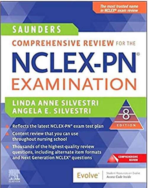 Book cover of Saunders Comprehensive Review for the NCLEX-PN® Examination (Eighth Edition)