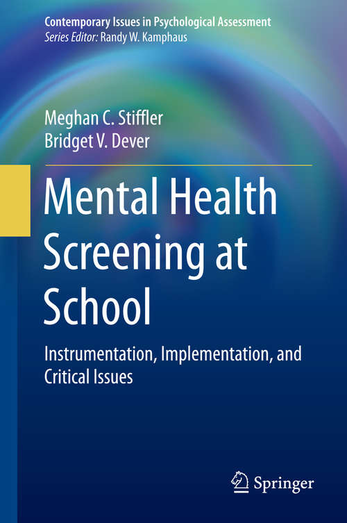 Book cover of Mental Health Screening at School