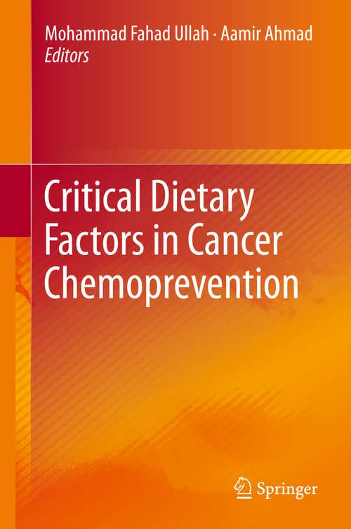 Book cover of Critical Dietary Factors in Cancer Chemoprevention