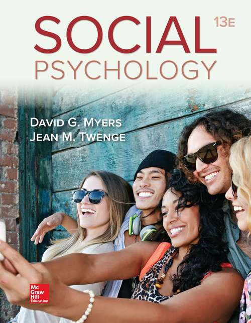 Book cover of Social Psychology (Thirteenth Edition)