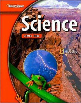 Book cover of Glencoe Science (Level Red)