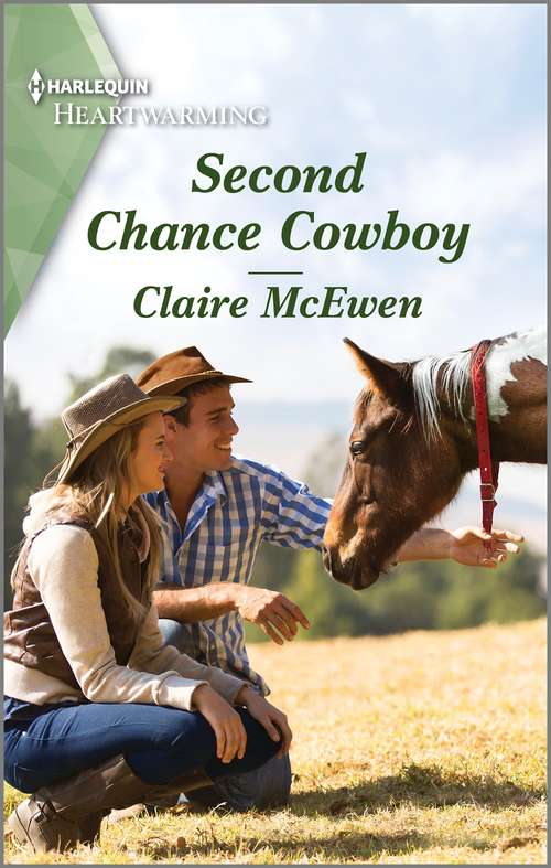 Book cover of Second Chance Cowboy: A Clean Romance (Heroes of Shelter Creek #5)