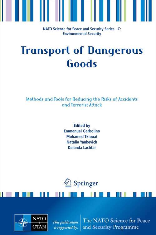 Book cover of Transport of Dangerous Goods