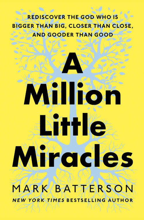 Book cover of A Million Little Miracles: Rediscover the God Who Is Bigger Than Big, Closer Than Close, and Gooder Than Good