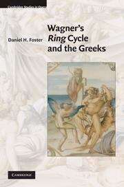 Book cover of Wagner's Ring Cycle and the Greeks