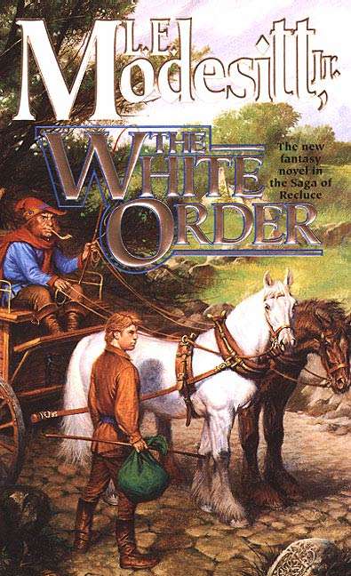 Book cover of The White Order: 24 Copy Floor Display (First Edition) (Saga of Recluce #8)